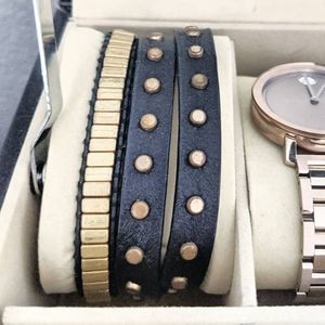 Set of 2 Leather J. Crew Wrap Bracelets NWT